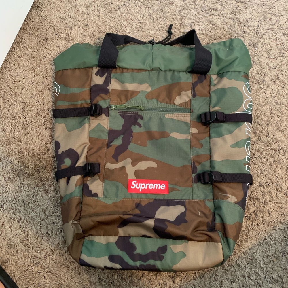 Supreme Camo Tote Backpack - SS19